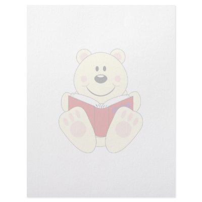 Cutelyn Reading Polar Bear by mydeas