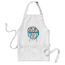 Cuteness Overload Cute Rage Face Meme Apron