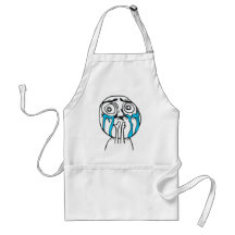 Cuteness Overload Cute Rage Face Meme Apron