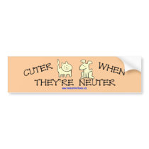 Cuter Bumper Sticker bumper stickers