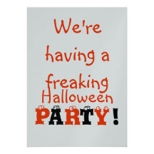 Cutesie's Halloween Invitations!