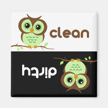 Cutie Cartoon Dishwasher Magnet magnets