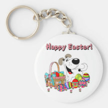 Cutie Found the Easter Basket Key Chain