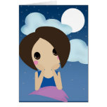 Cutie Kali Dreaming Greeting Cards