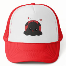 Cutie Lady Bug Hats