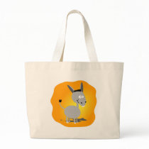 Cutie little Donkey Tote Bags