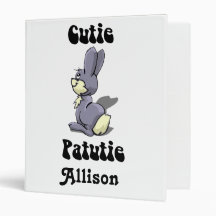 Cutie,Patutie bunny, Allison Binder