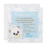Cutie Polar Bear Personalized Invitations