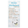 Cutie Polar Bear Personalized Rack Card