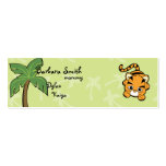 Cutie Tiger Business Card