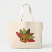 Cutie Turkey Tote Bag