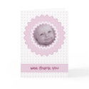 Cutietoots Thank You Note template cards