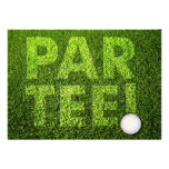 Cutomizable Golf Party Celebration Invitation