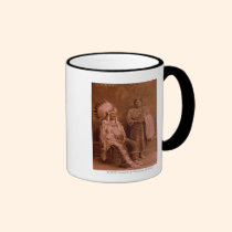 Cuts The Bear's Ears and Wife - Crow mugs