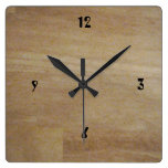 Cutting board wall clocks