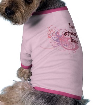 Cutting Hair Babe Doggie T-shirt by busybees