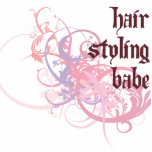 Cutting Hair Babe Cut Out