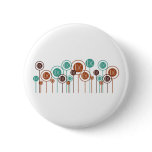 Cutting Hair Daisies buttons