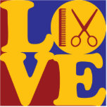 Cutting Hair Love photo sculptures