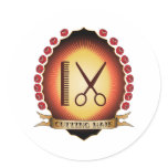 Cutting Hair Mandorla stickers