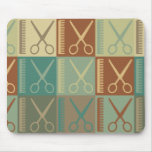 Cutting Hair Pop Art mousepads