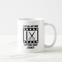 Cutting Hair Stunts Mug