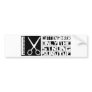 Cutting Hair Survive Bumper Stickers