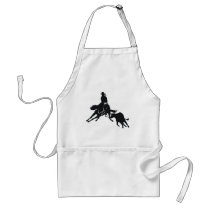 Cutting Horse and cow Apron