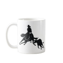 Cutting Horse and cow Mugs