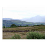 Cutting Turf in Kerry, Ireland Postcard
