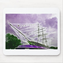 Cutty Sark Greenwich Fractals Mousepad