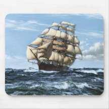 Cutty Sark vintage ships Mousepads