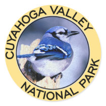 Cuyahoga Valley National Park Round Sticker