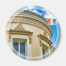 Cuza palace magnet