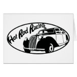 CV20 HotRod Racing Greeting Cards