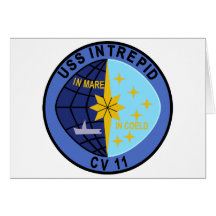 CV-11 USS INTREPID Multi-Purpose Aircraft Carrier Cards
