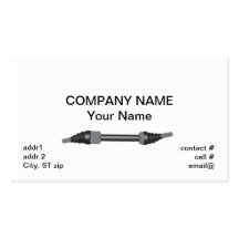 CV axle Business Card