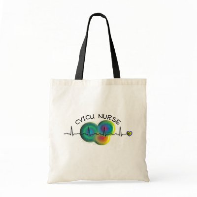 CVICU Nurse Gifts Canvas Bag by ProfessionalDesigns