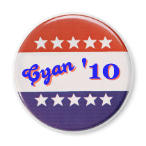 Cyan '10 Magnet