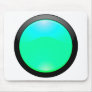 Cyan Glass Mouse Mats