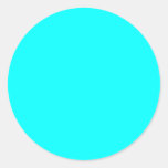 Cyan Sticker