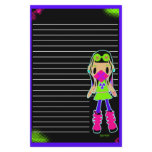 Cyber Girl X Stationery