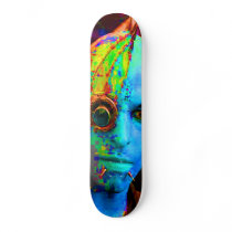 cyber goth skate deck