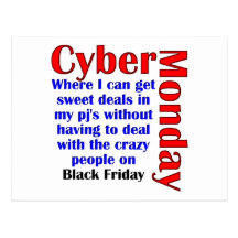 Cyber Monday Postcard