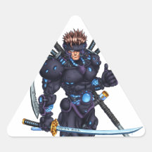 Cyber Ninja Autocollants
