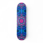 Cyberdelic Kaleidoscope Skateboard