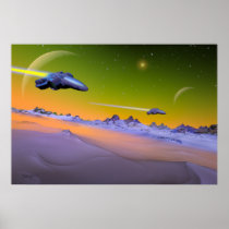 Cyberian flight posters