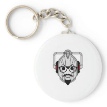 Cyberman Hipster Keychains