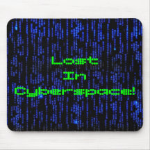 Cyberspace Mouspad. Mouse Pad