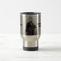 Cyborg Lincoln Travel Mug